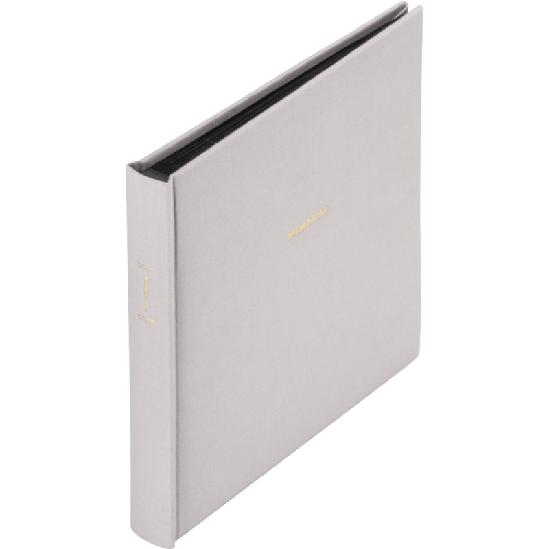Hama Memories Bookbound 25x25 50 black pages grey 7682