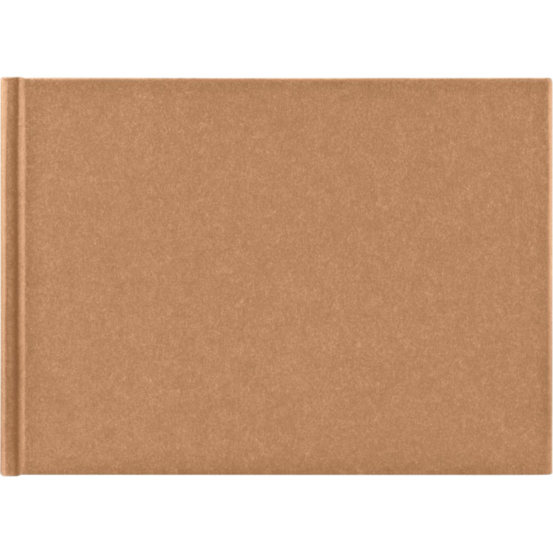 Hama Wrinkled Bookbound 24x17 36 white pages brown 7614
