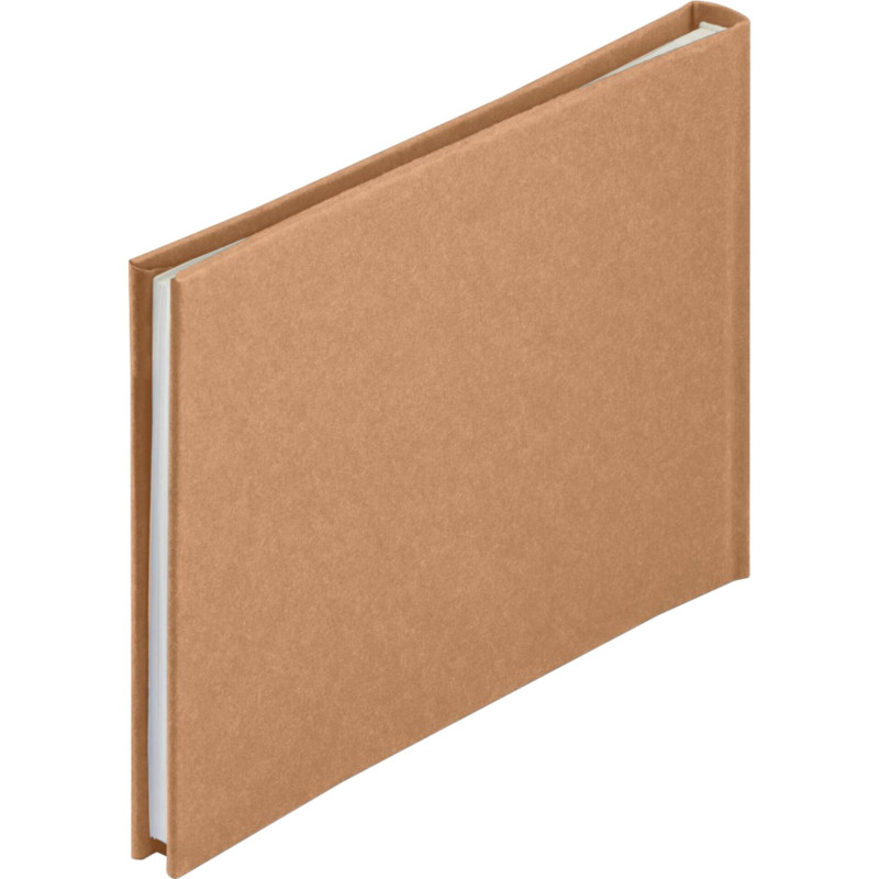 Hama Wrinkled Bookbound 24x17 36 white pages brown 7614
