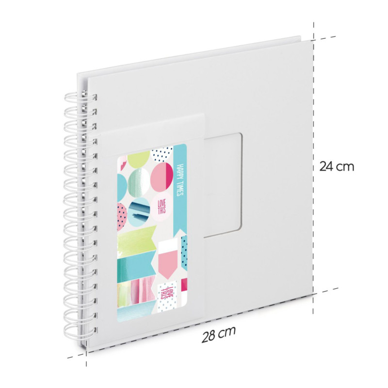 Hama Kreativ-Set Spiralalbum zum selbst gest. 28x24 50 Seit. 7293