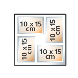 Hama Tree Jumbo-Album      30x30 80 weiße Seiten, blau       7133