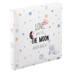 Album dziecięcy Hama To The Moon Bookbound 25x25 50 białych stron 3862