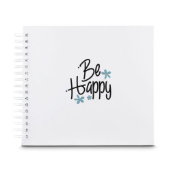 Hama Good Things Spiral    28x24 50 weiße Seiten Happy       7717