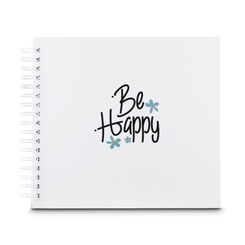 Hama Good Things Spiral    28x24 50 weiße Seiten Happy       7717