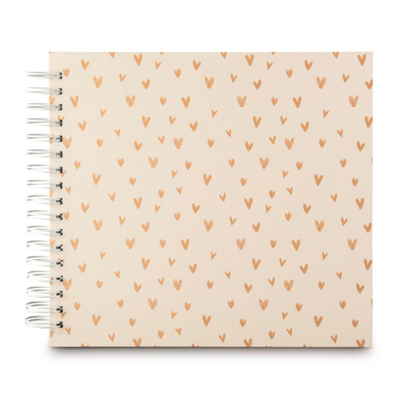 Hama Lovely Spiral beige   28x24 50 weiße Seiten             7701