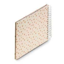 Hama Lovely Spiral beige   28x24 50 weiße Seiten             7701