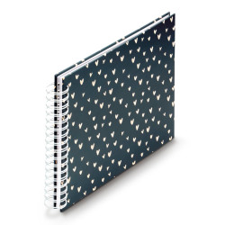 Hama Lovely Spiral blau    28x24 50 weiße Seiten             7702