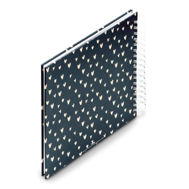 Hama Lovely Spiral blau    28x24 50 weiße Seiten             7702