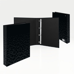 Herma Fotobook czarny DIN A4 4-Ring-Mechanik 20152