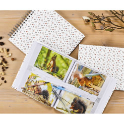 Hama Floral                10x15 200 Photos slip in/notes 7738