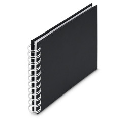 Hama  Fine Art  Spiral NewBlack 18,5x15 30 weiße Seiten     9872