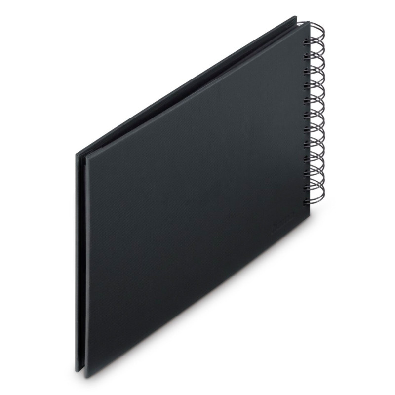 Hama  Fine Art  Spiral NewBlack 24x17 50 schwarze Seiten    9833