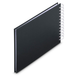 Hama  Fine Art  Spiral NewBlack 24x17 50 weiße Seiten    9830