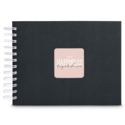 Hama  Fine Art  Spiral NewBlack 24x17 50 weiße Seiten    9830