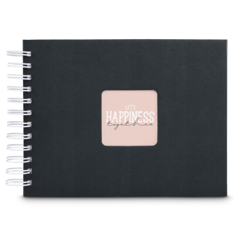 Hama  Fine Art  Spiral NewBlack 24x17 50 weiße Seiten    9830