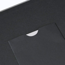 Hama  Fine Art  Spiral Steingrau 24x17 50 schwarze Seiten    9839