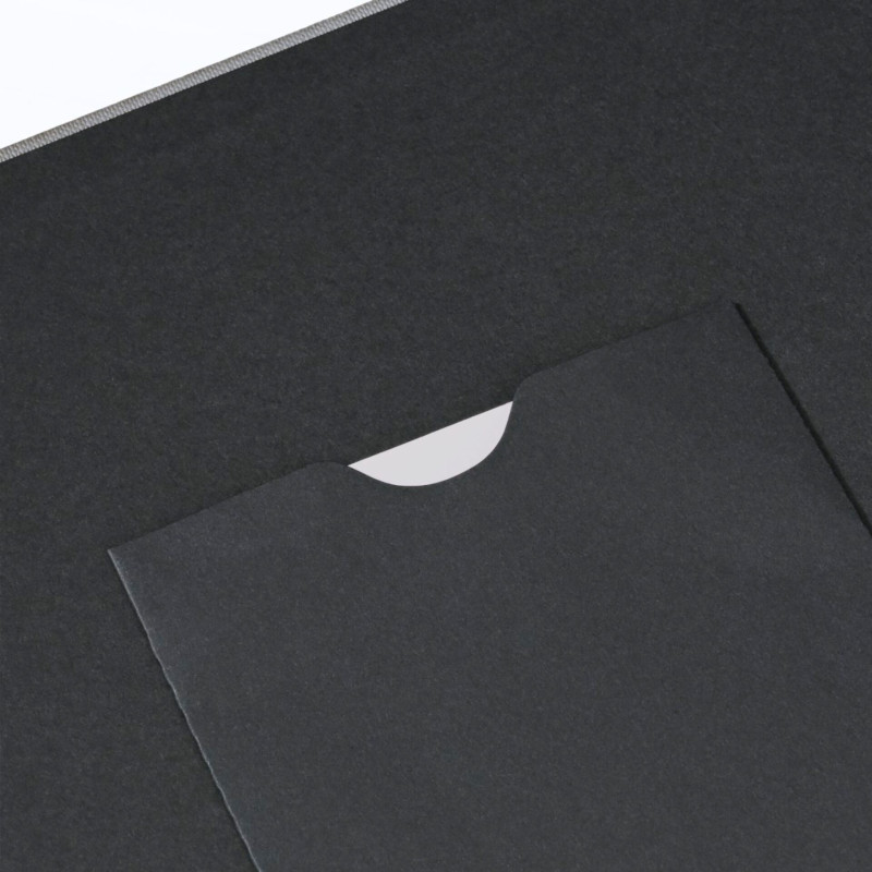 Hama  Fine Art  Spiral weiß 24x17 50 schwarze Seiten    9845