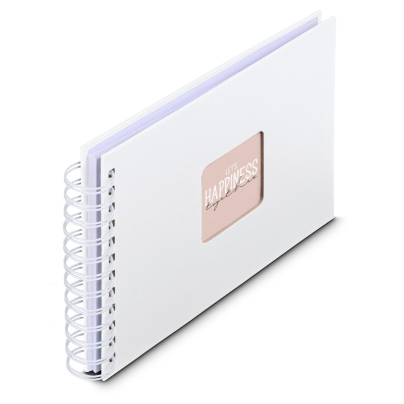 Hama  Fine Art  Spiral weiß 24x17 50 weiße Seiten    9842