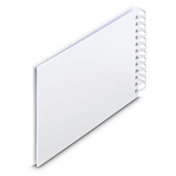 Hama  Fine Art  Spiral weiß 24x17 50 weiße Seiten    9842