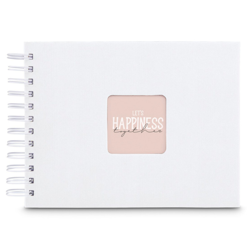 Hama  Fine Art  Spiral weiß 24x17 50 weiße Seiten    9842