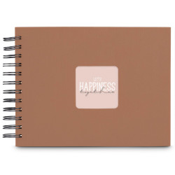 Hama  Fine Art  Spiral Mousse 24x17 50 schwarze Seiten    9851