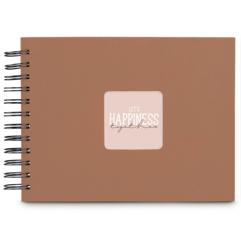 Hama  Fine Art  Spiral Mousse 24x17 50 schwarze Seiten    9851