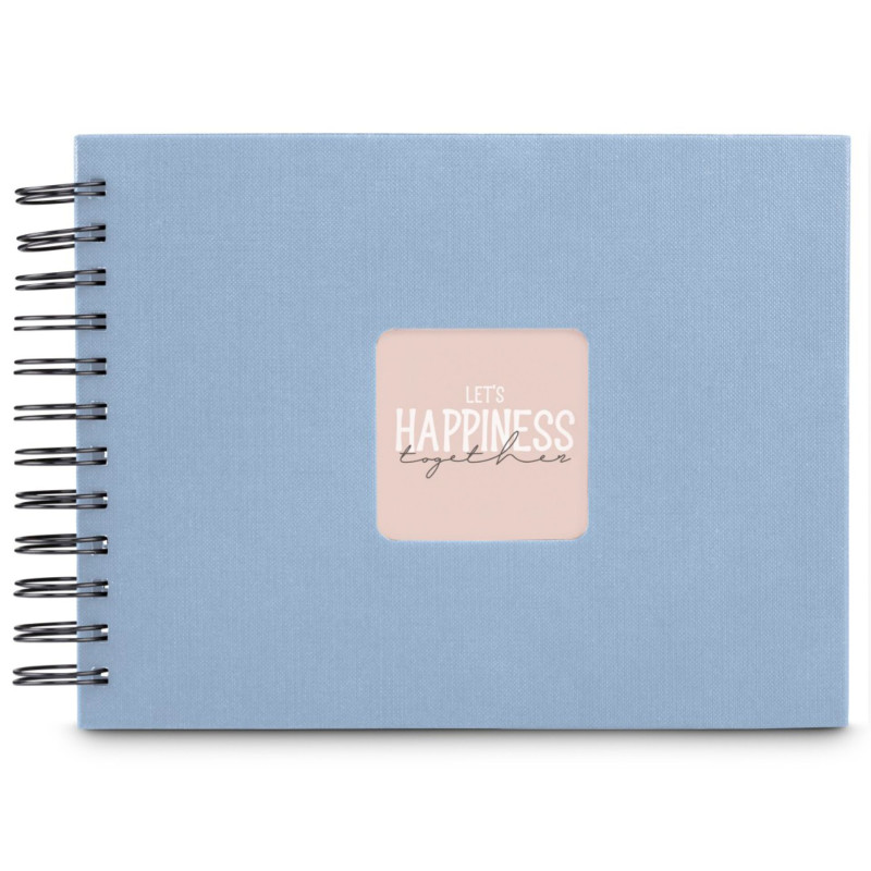 Hama  Fine Art  Spiral Lagune 24x17 50 schwarze Seiten    9863