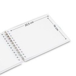 Hama  Fine Art  Spiral Terra 24x17 50 weiße Seiten    9854