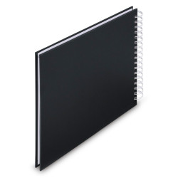 Hama  Fine Art  Spiral NewBlack 28x24 50 weiße Seiten    9831