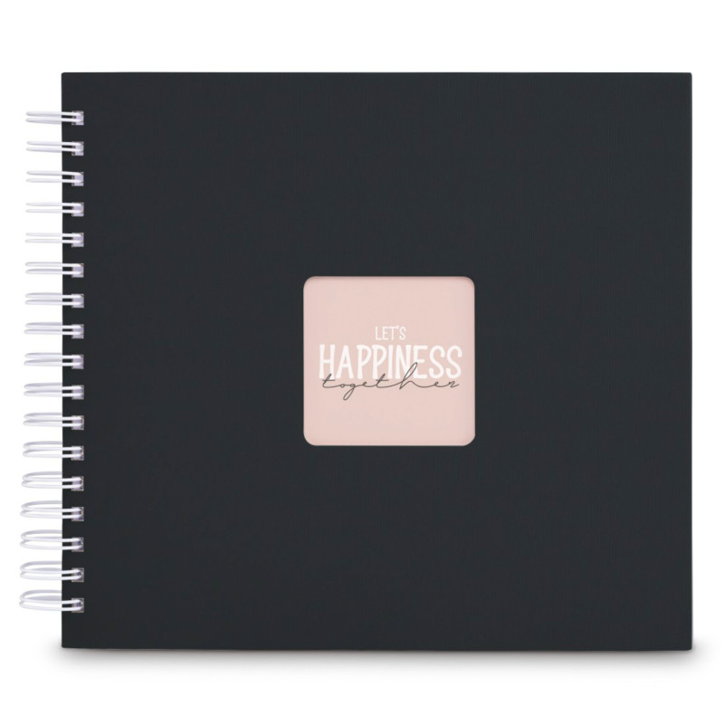 Hama  Fine Art  Spiral NewBlack 28x24 50 weiße Seiten    9831