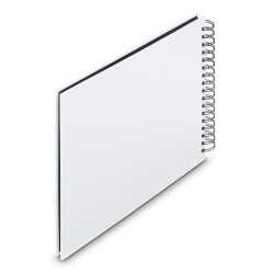 Hama  Fine Art  Spiral weiß 28x24 50 schwarze Seiten    9846