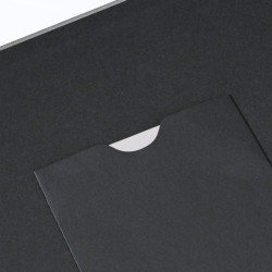 Hama  Fine Art  Spiral weiß 28x24 50 schwarze Seiten    9846