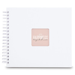 Hama  Fine Art  Spiral weiß 28x24 50 weiß Seiten    9843