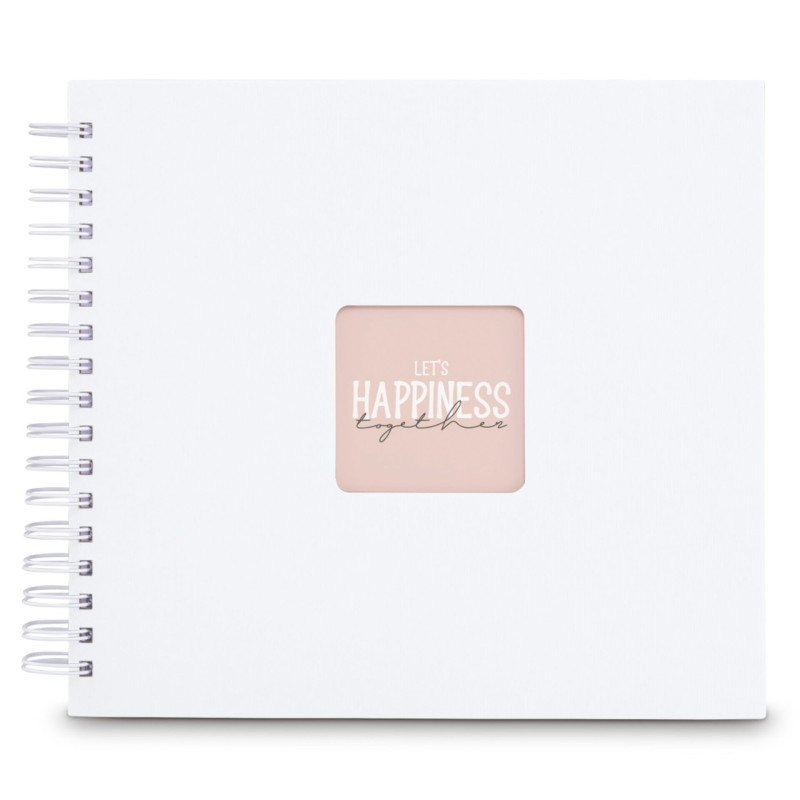 Hama  Fine Art  Spiral weiß 28x24 50 weiß Seiten    9843