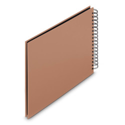 Hama  Fine Art  Spiral Mousse 28x24 50 schwarze Seiten    9852