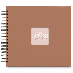 Hama  Fine Art  Spiral Mousse 28x24 50 schwarze Seiten    9852