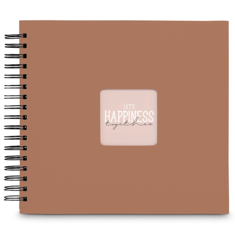 Hama  Fine Art  Spiral Mousse 28x24 50 schwarze Seiten    9852