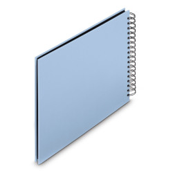 Hama  Fine Art  Spiral Lagune 28x24 50 schwarze Seiten    9864