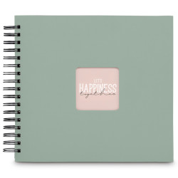 Hama  Fine Art  Spiral Salbei 28x24 50 schwarze Seiten    9870