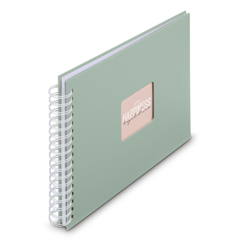 Hama  Fine Art  Spiral Salbei 28x24 50 weiße Seiten    9867