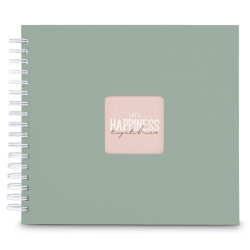 Hama  Fine Art  Spiral Salbei 28x24 50 weiße Seiten    9867