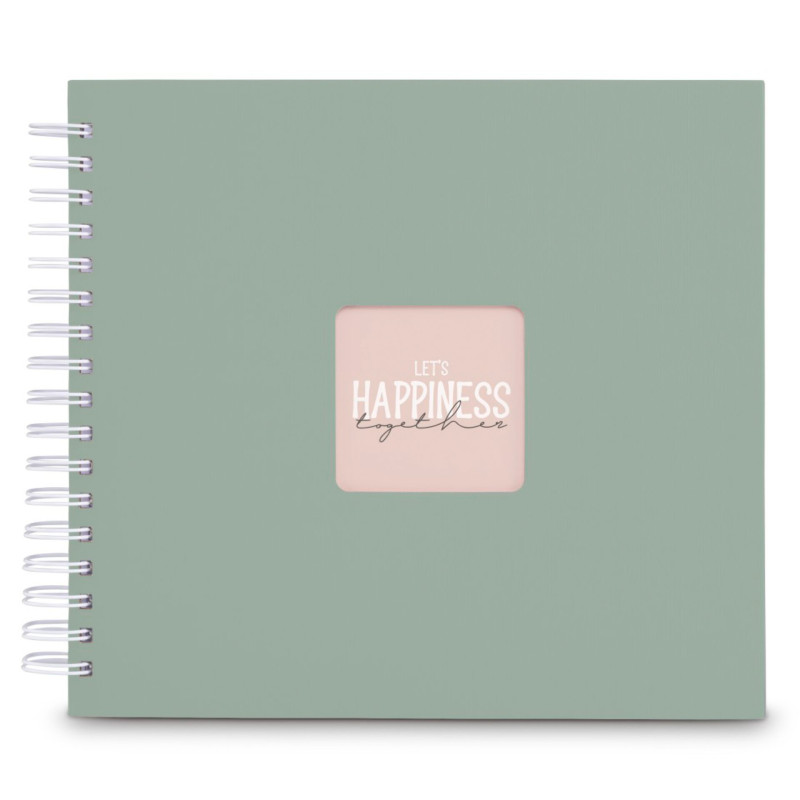 Hama  Fine Art  Spiral Salbei 28x24 50 weiße Seiten    9867