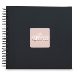 Hama  Fine Art  Spiral NewBlack 36x32 50 schwarze Seiten    9835