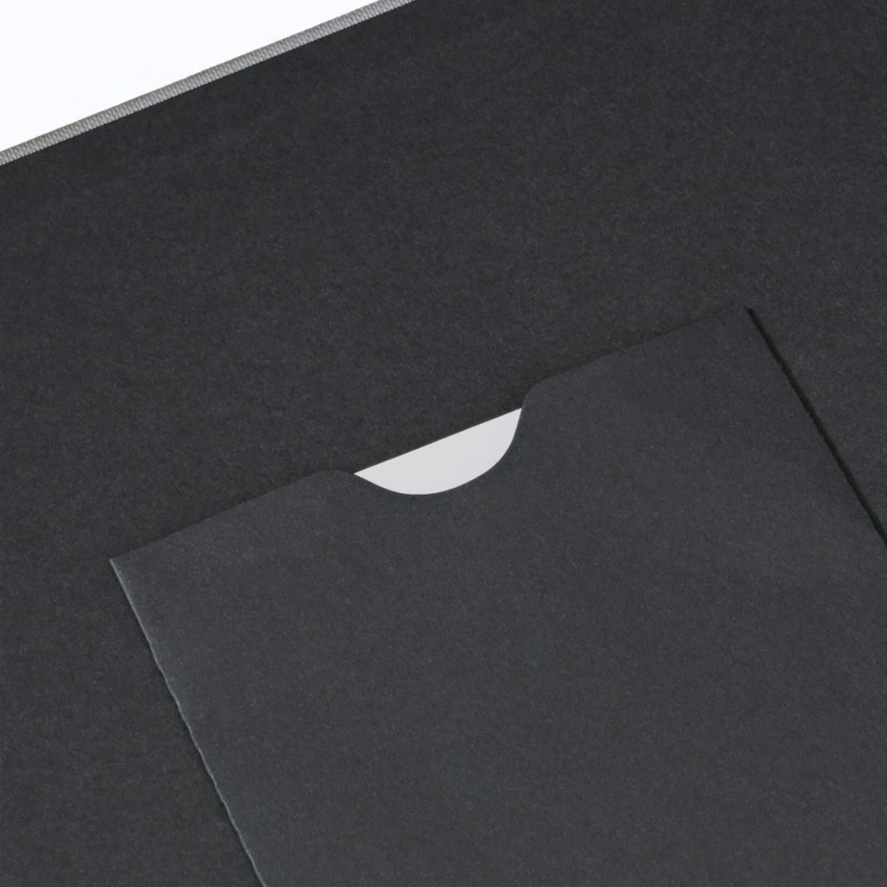 Hama  Fine Art  Spiral Steingrau 36x32 50 schwarze Seiten    9841