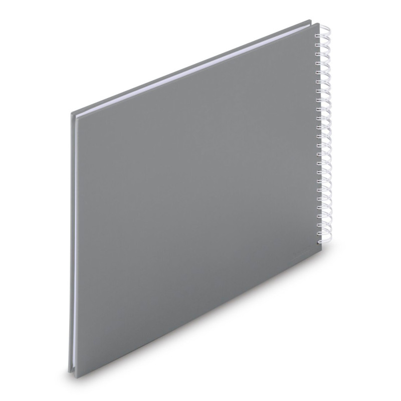 Hama  Fine Art  Spiral Steingrau 36x32 50 weiße Seiten    9838