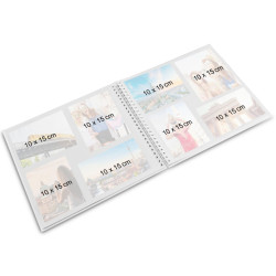 Hama  Fine Art  Spiral Steingrau 36x32 50 weiße Seiten    9838