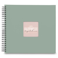 Hama  Fine Art  Spiral Salbei 36x32 50 schwarze Seiten    9871