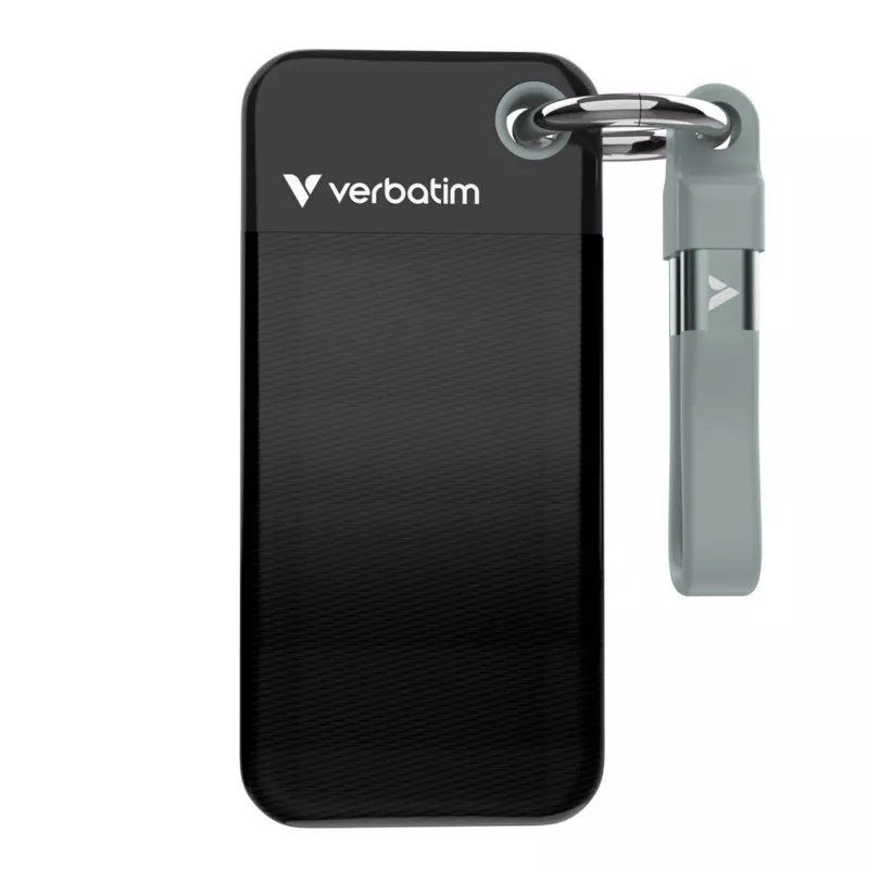 Verbatim Pocket SSD USB 3.2  2TB Black/Grey                 32194