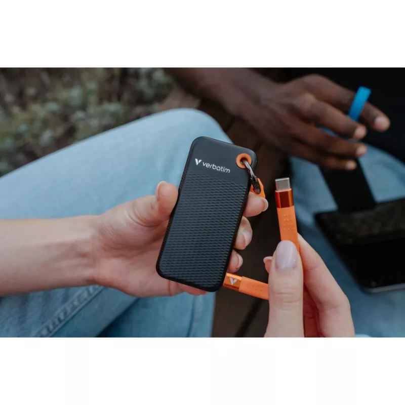 Verbatim Pocket SSD USB 3.2  1TB Black/Orange               32193