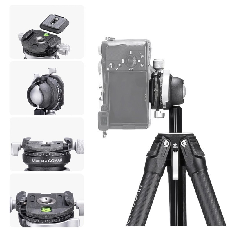 Statyw Ulanzi COMAN ZERO-Y 156cm karbonowy